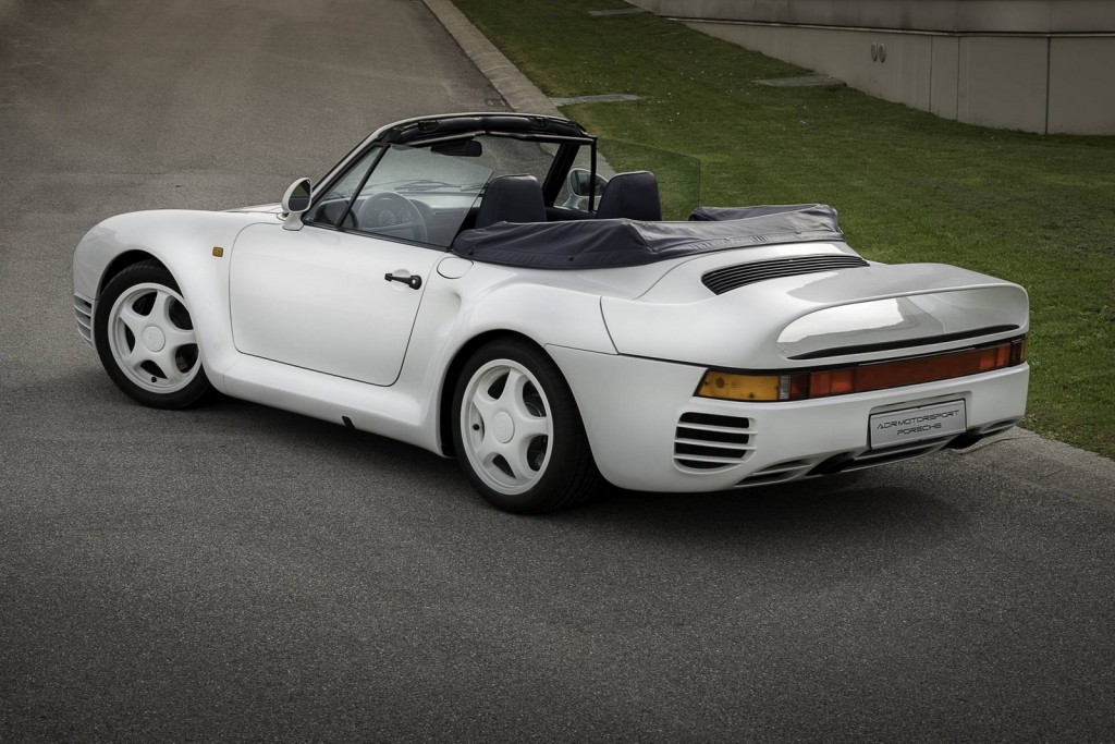 Una Porsche 959 Speedster Grand Prix molto speciale