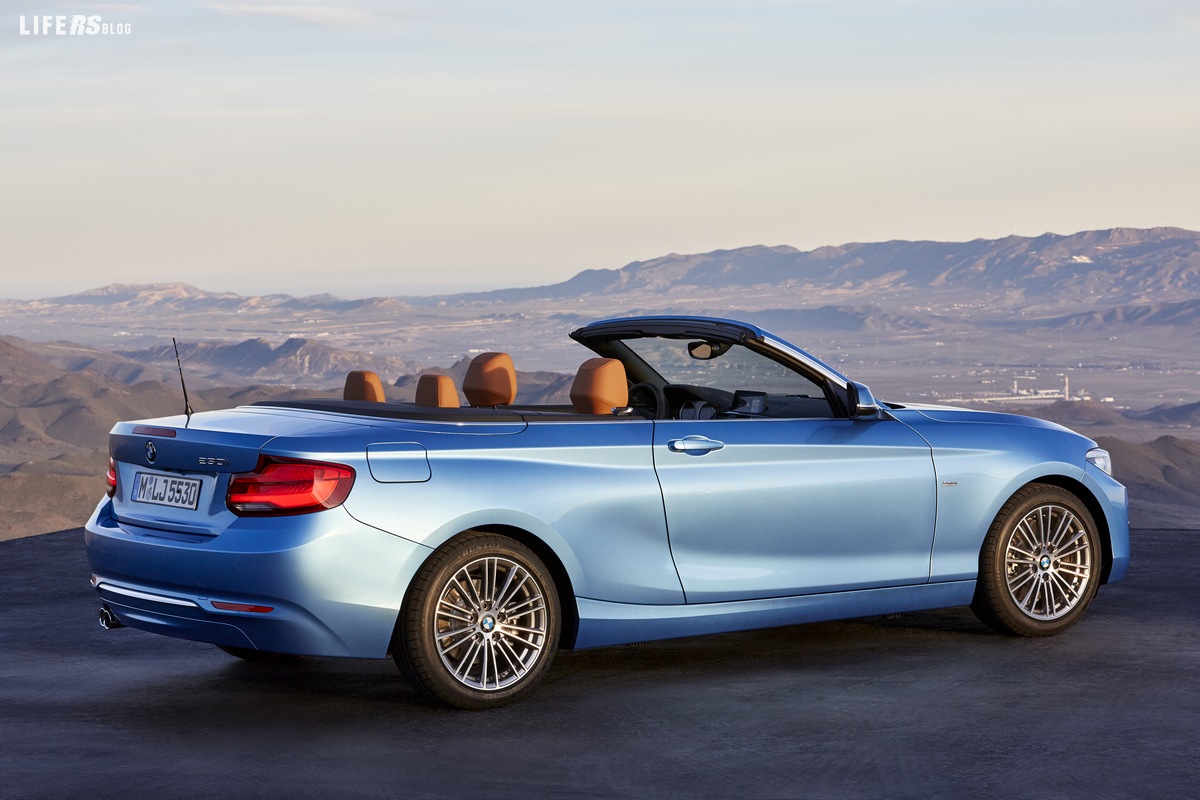 La nuova BMW Serie 2 Cabrio