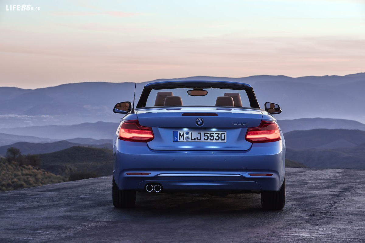 La nuova BMW Serie 2 Cabrio