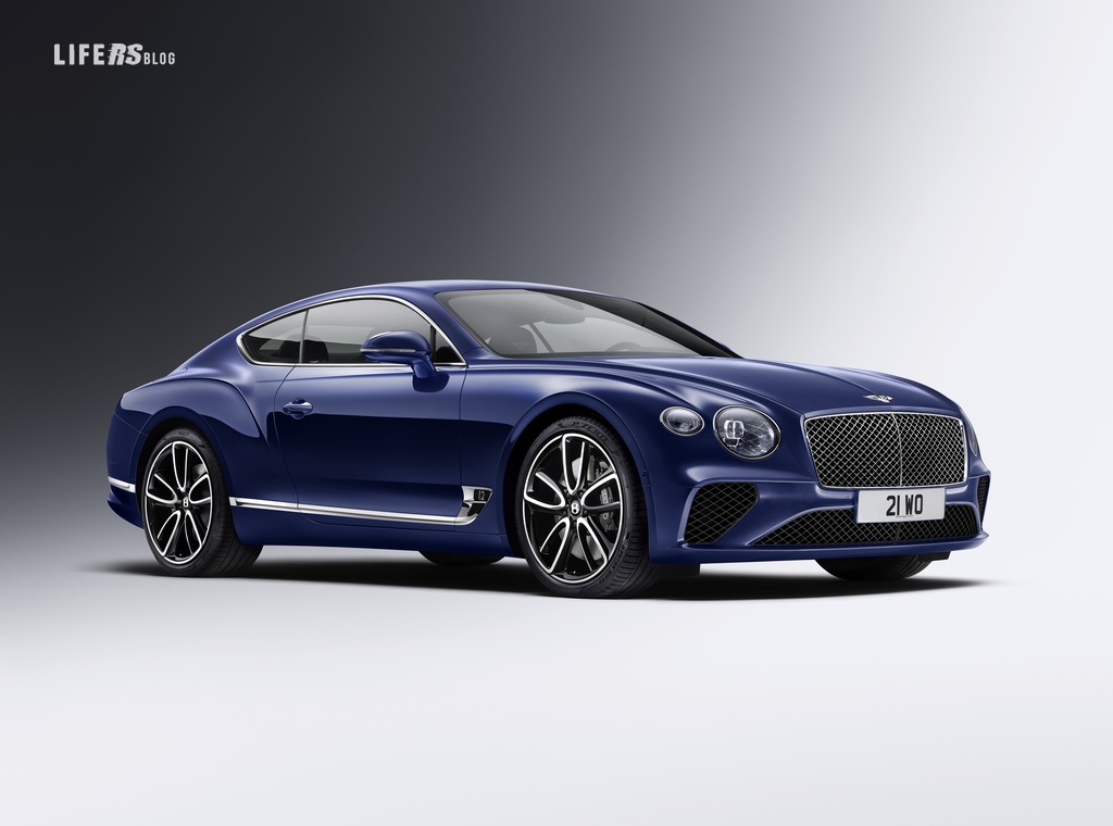 Bentley Continental GT, granturismo e lusso.