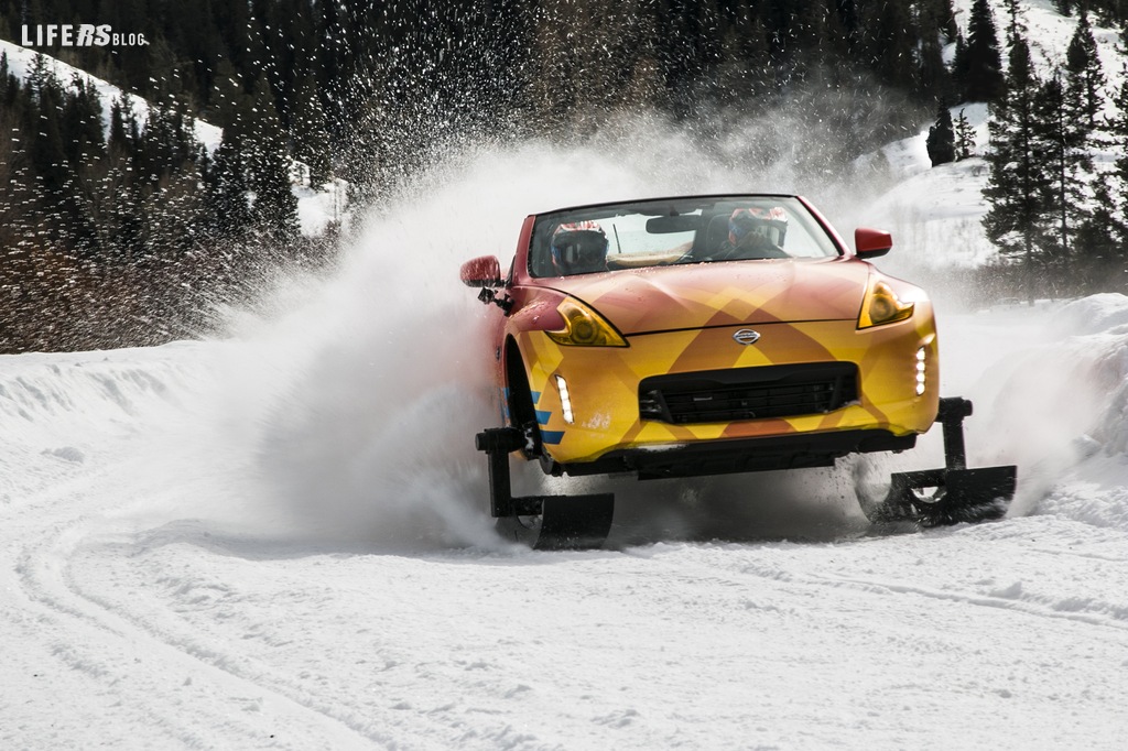 370ZKI Nissan ridefinisce il concetto di "sport invernali"!