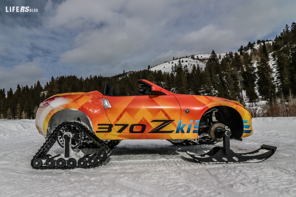 370ZKI Nissan ridefinisce il concetto di "sport invernali"!