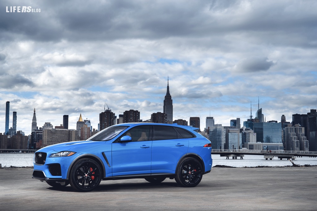 F-Pace SVR fa parte della gamma Jaguar Model Year 2019