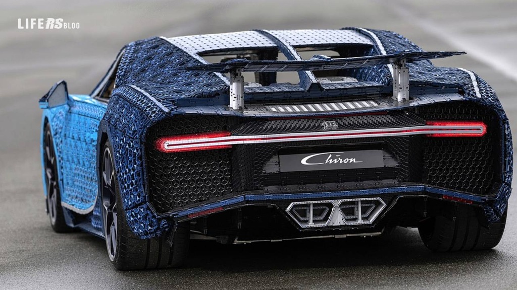 Chiron Lego scala 1:1, l'hypercar alternativa di Bugatti!