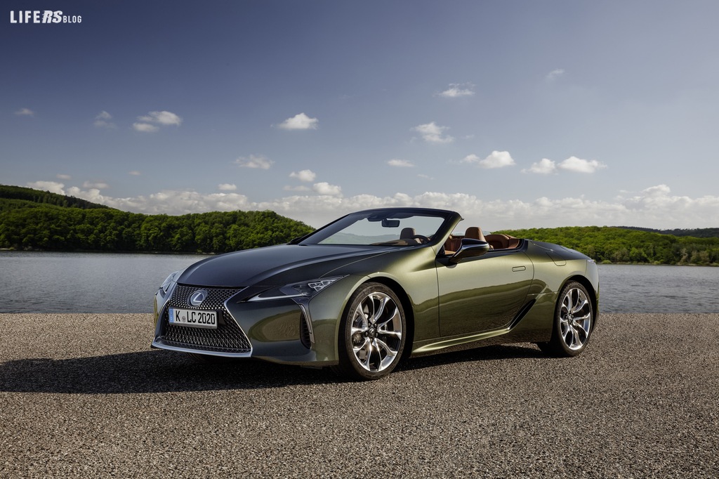 LC Cabriolet, design e attenzione Lexus maniacali