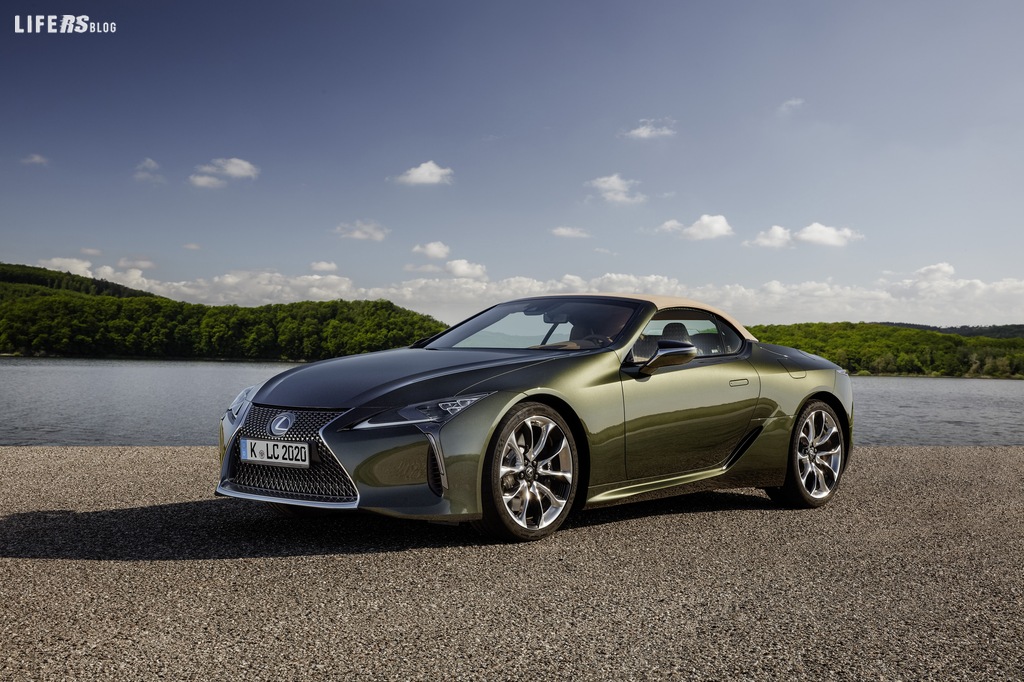 LC Cabriolet, design e attenzione Lexus maniacali