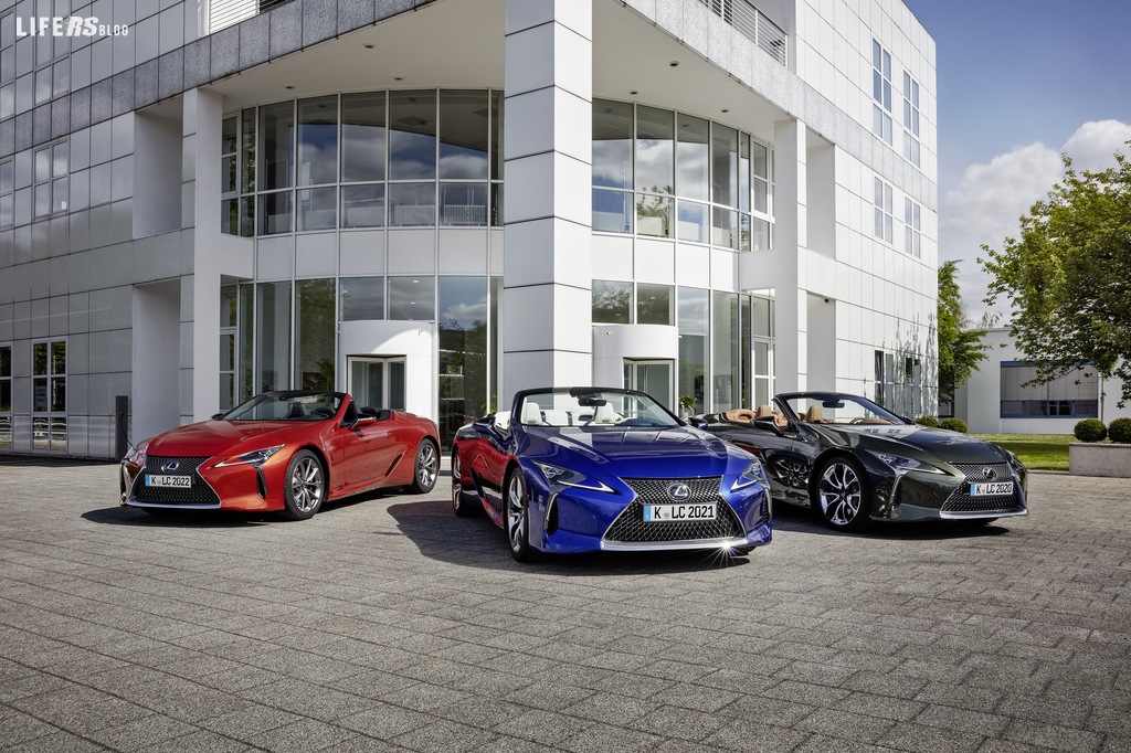 LC Cabriolet, design e attenzione Lexus maniacali