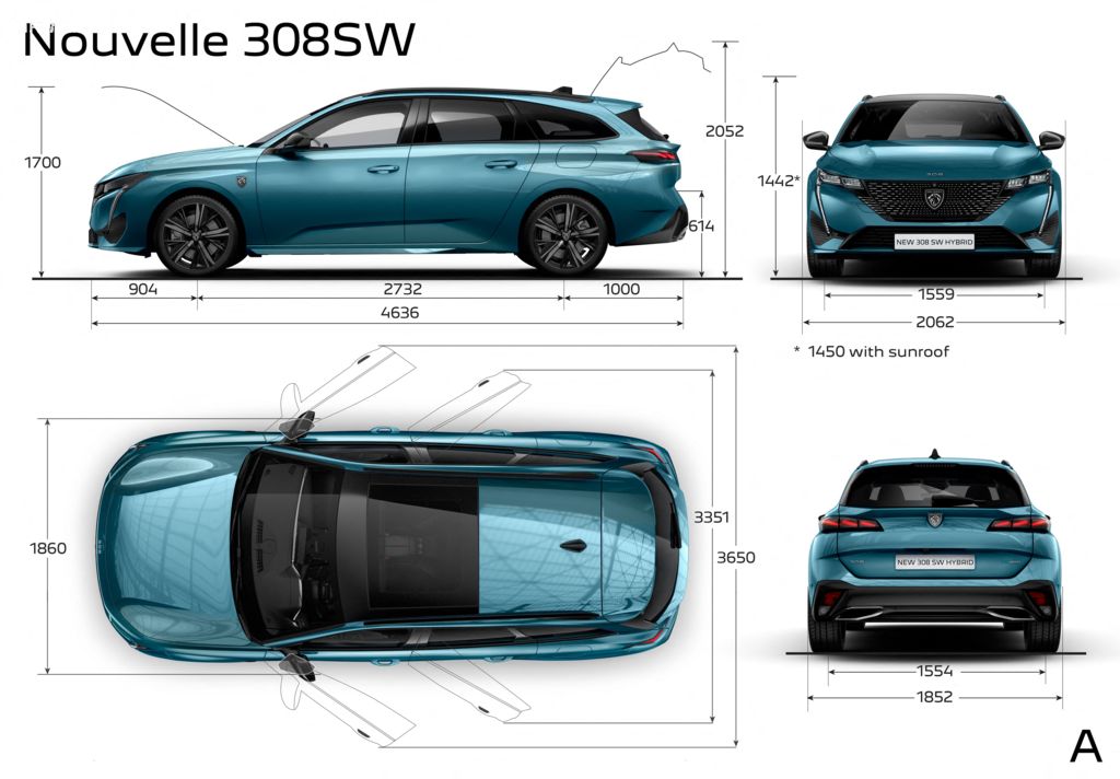 308 SW: design, efficienza, tecnologia e modularità