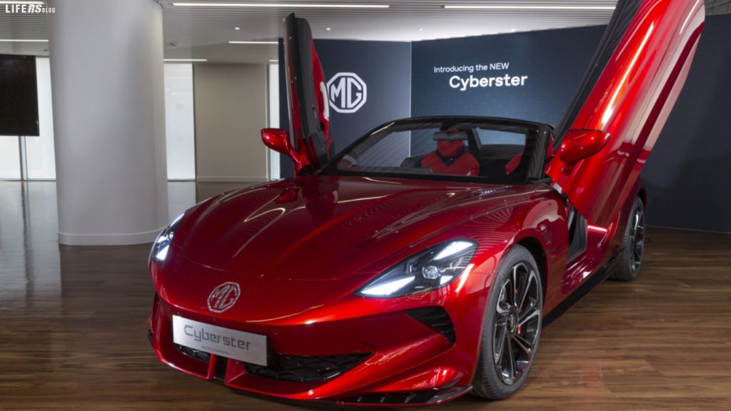 Cyberster la nuova auto sportiva MG 100% elettrica