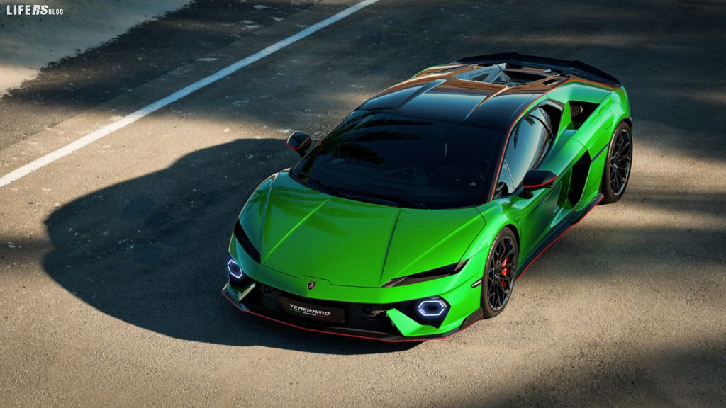 Temerario, l'ibrida V8 biturbo di Lamborghini