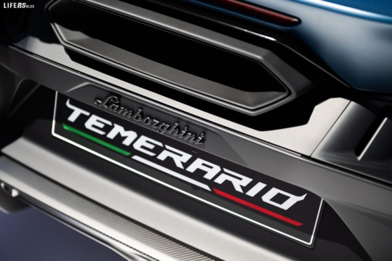 Temerario, l'ibrida V8 biturbo di Lamborghini