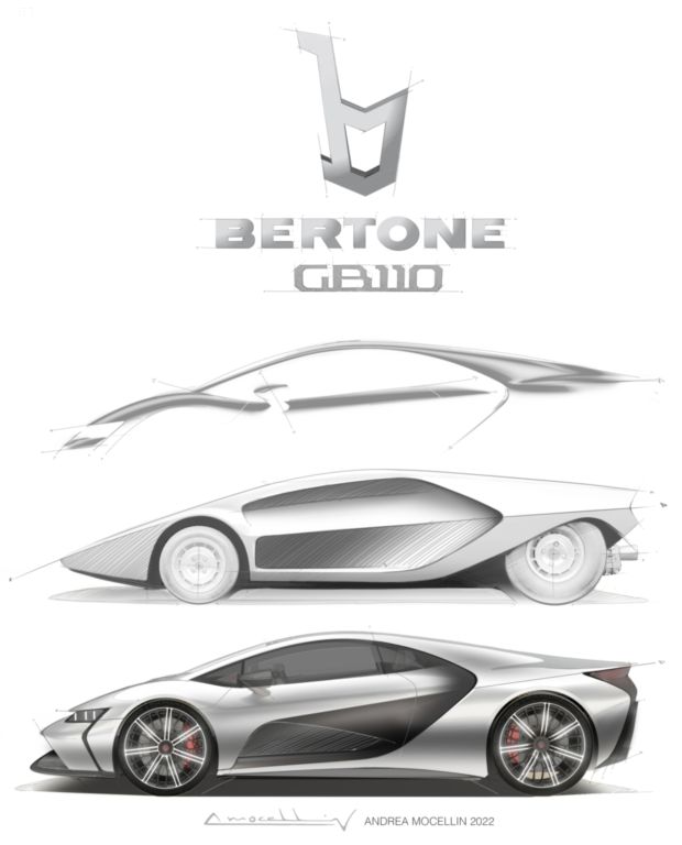 Bertone GB110, l'hypercar all'avanguardia celebra il 110° anniversario