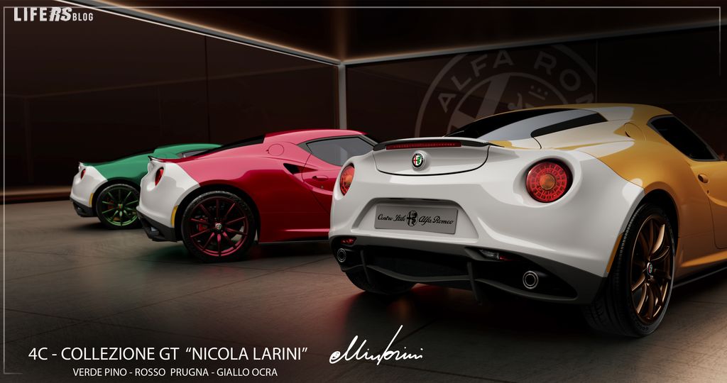 Nicola Larini, la 4C - Collezione GT di Alfa Romeo