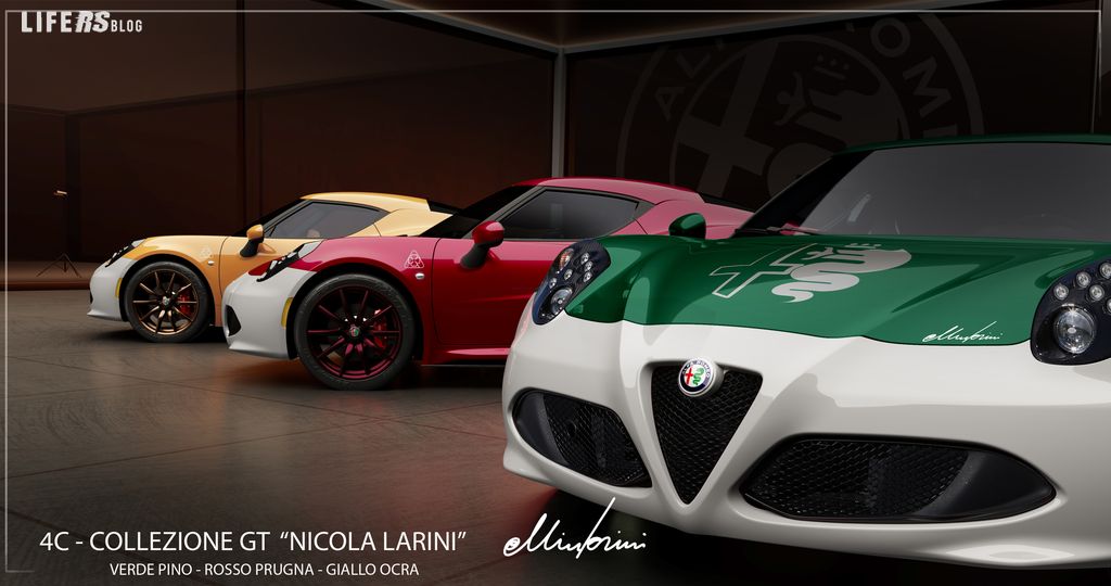 Nicola Larini, la 4C - Collezione GT di Alfa Romeo