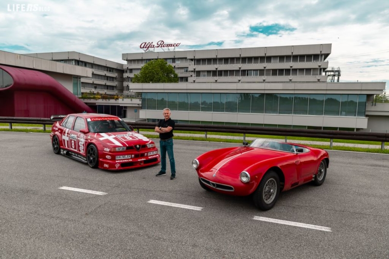 Nicola Larini, la 4C - Collezione GT di Alfa Romeo